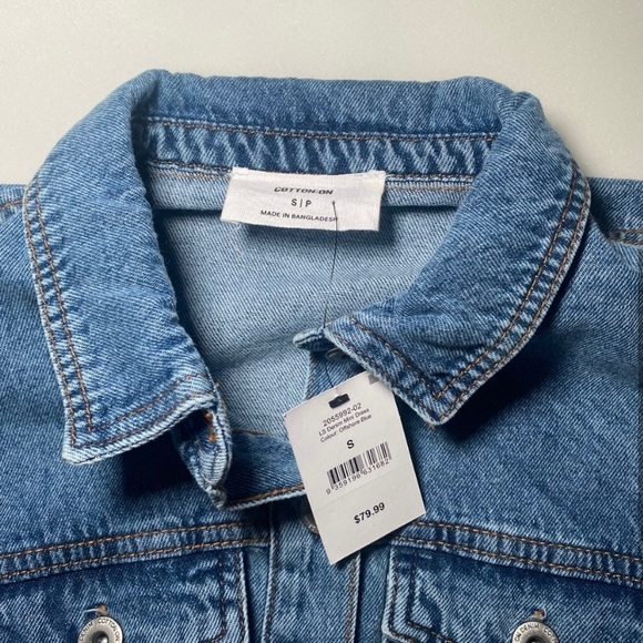 Blue Denim Mini Dress - Picture 4 of 6